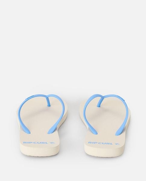 Japonki damskie Rip Curl Bondi Bloom. Niebieskie japonki Rip Curl, bez wzorów, z materiału, sportowe. Za 69.99 zł.