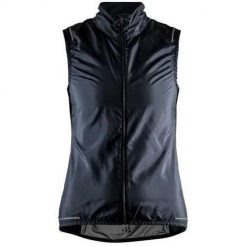 Damska kurtka wodoodporna Craft Essence Light. Czarne kurtki Craft, l, bez wzorów, z elastanu, bez kaptura. Za 340.30 zł.