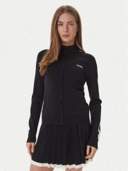 Guess Kardigan V6GR12 Z0752 Czarny Regular Fit. Czarne swetry Guess, xxs, z aplikacjami, z syntetyku, bez ramiączek. Za 569.99 zł.