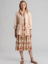 SCHNEIDERS Kurtka przejściowa "Abigale" w kolorze kremowym rozmiar: 38. Brązowe kurtki SCHNEIDERS, bez wzorów, bez kaptura. Za 259.74 zł.