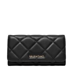Portfel Valentino. Czarne portfele Valentino, bez wzorów. Za 189.99 zł.