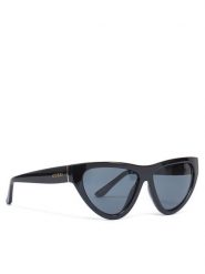 Guess Okulary przeciwsłoneczne GU00152 Czarny. Czarne okulary przeciwsłoneczne Guess, z aplikacjami, z tworzywa sztucznego, plastikowe. Za 309.99 zł.
