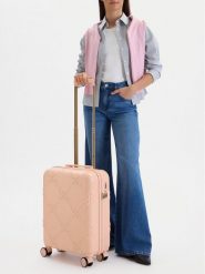 Nine West Walizka kabinowa CEO-NW-S-006-09 BEIGE Beżowy. Brązowe walizki Nine West. Za 299.99 zł.