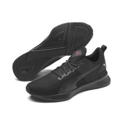 Buty do biegania Flyer PUMA Black High Risk Red. Czarne buty do biegania Puma, bez wzorów, bez zapięcia, do biegania. Za 292.58 zł.