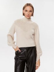 Bruuns Bazaar Golf Simona BBW3018N Beżowy Regular Fit. Brązowe swetry Bruuns Bazaar, m, bez wzorów, z syntetyku, bez ramiączek. Za 419.99 zł.