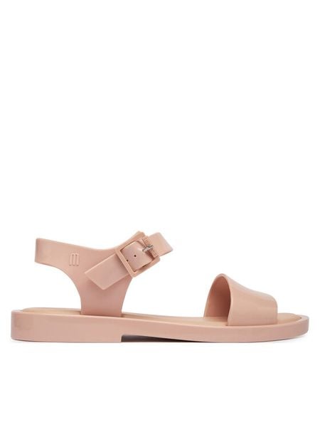 Melissa Sandały Mar Sandal II Ad 33815 Różowy. Czerwone sandały Melissa, bez wzorów, z tworzywa sztucznego, bez obcasa, na płaskiej podeszwie, bez zapięcia. Za 248.99 zł.