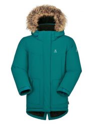 Kamik Parka "Ezra" w kolorze turkusowym rozmiar: 92. Niebieskie płaszcze Kamik, m, bez wzorów, bez kaptura. Za 188.85 zł.