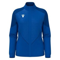 Damska bluza dresowa Macron Artemis. Niebieskie bluzy z kapturem Macron, m, bez wzorów, z dresówki, bez kaptura. Za 281.00 zł.