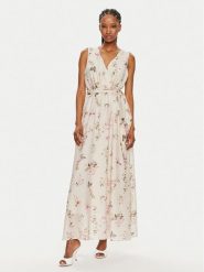 ONLY Sukienka letnia Lucca 15321054 Écru Regular Fit. Sukienki ONLY, m, bez wzorów, z wiskozy, bez kołnierzyka, bez ramiączek. Za 139.99 zł.