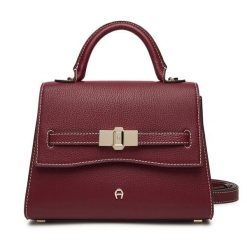 Torebka Aigner. Czerwone torebki klasyczne Aigner, bez wzorów, klasyczne, bez dodatków. Za 2,759.00 zł.
