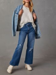 LA Angels Sweter w kolorze kremowym rozmiar: L. Brązowe swetry LA Angels, l, bez wzorów, bez ramiączek. Za 126.99 zł.