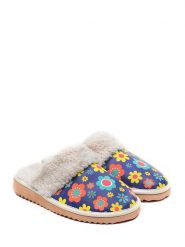 Calceo Kapcie w kolorze granatowym ze wzorem rozmiar: 38. Niebieskie kapcie Calceo, bez wzorów. Za 114.69 zł.