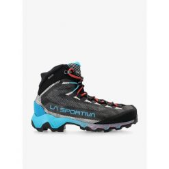 Buty trekkingowe damskie La Sportiva Aequilibrium Hike GTX. Czarne buty trekkingowe La Sportiva, bez zapięcia. Za 970.99 zł.