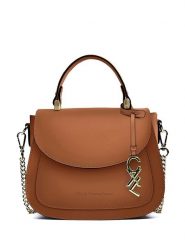 CXL by Christian Lacroix Skórzana torebka w kolorze jasnobrązowym - 23 x 20 x 11 cm rozmiar: onesize. Brązowe torebki klasyczne CXL by Christian Lacroix, bez wzorów, z materiału, przez ramię, bez dodatków. Za 347.99 zł.