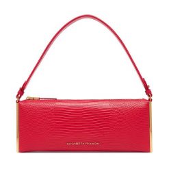 Torebka Elisabetta Franchi. Czerwone torebki klasyczne Elisabetta Franchi, bez wzorów, klasyczne, bez dodatków. Za 1,289.00 zł.