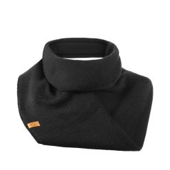 Damski komin długi Brødrene k4 czarny 9940. Czarne szaliki i kominy na zimę, bez wzorów, eleganckie. Za 64.90 zł.