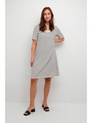 CULTURE Sukienka w kolorze czarnym rozmiar: XL. Czarne sukienki Culture, na co dzień, xl, bez wzorów, z bawełny, bez kołnierzyka, bez ramiączek, midi, proste. Za 65.07 zł.