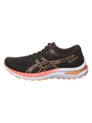 Asics Buty "Gloryify 5" w kolorze czarno-pomarańczowym do biegania rozmiar: 35,5. Czarne buty do biegania ASICS, bez wzorów, bez zapięcia, do biegania. Za 277.36 zł.