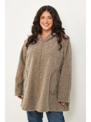 Curvy Lady Kurtka przejściowa w kolorze beżowym rozmiar: 48/50. Brązowe kurtki Curvy Lady, bez wzorów, klasyczne, bez kaptura. Za 200.60 zł.