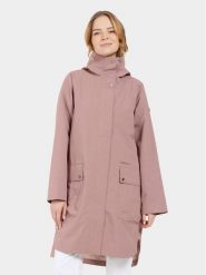 Didriksons Parka "Adria" w kolorze jasnoróżowym rozmiar: 40. Różowe płaszcze Didriksons, m, bez wzorów, bez kaptura. Za 584.95 zł.