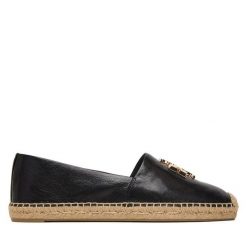 Espadryle Tory Burch. Czarne espadryle Tory Burch, bez wzorów, bez obcasa. Za 1,439.00 zł.