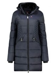 ANAPURNA Płaszcz pikowany "Beeana" w kolorze granatowym rozmiar: M. Niebieskie płaszcze ANAPURNA, m, bez wzorów, bez kaptura. Za 239.99 zł.