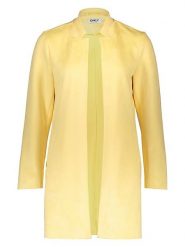 ONLY Płaszcz przejściowy w kolorze żółtym rozmiar: S. Żółte płaszcze ONLY, s, bez wzorów, bez kaptura. Za 141.85 zł.