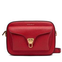 Torebka Coccinelle. Czerwone listonoszki Coccinelle, bez wzorów, bez dodatków. Za 1,169.00 zł.