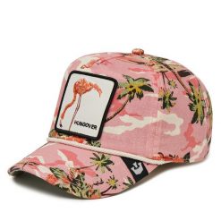Czapka z daszkiem Goorin Bros. Czerwone czapki z daszkiem Goorin Bros, bez wzorów. Za 169.99 zł.