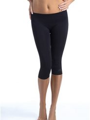 Controlbody Legginsy sportowe w kolorze czarnym rozmiar: S/M. Czarne legginsy Controlbody, bez wzorów, z materiału, sportowe. Za 83.62 zł.