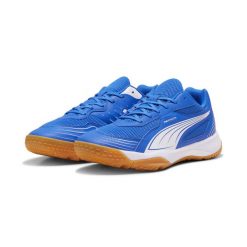 Halowe buty sportowe Solarflash III PUMA. Białe buty treningowe Puma, bez wzorów, bez zapięcia. Za 299.00 zł.