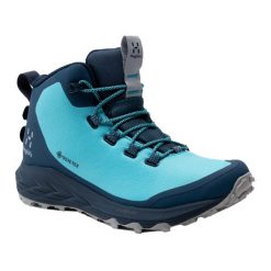 Buty trekkingowe damskie Haglöfs L.I.M FH GTX Mid. Niebieskie buty trekkingowe Haglöfs, bez zapięcia. Za 569.99 zł.
