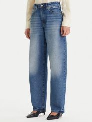 Tommy Hilfiger Jeansy WW0WW48535 Niebieski Barrel Fit. Niebieskie jeansy Tommy Hilfiger, bez wzorów, z bawełny. Za 529.99 zł.
