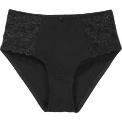 Figi z wysoką talią bonprix czarny. Figi marki KALENJI. Za 34.99 zł.