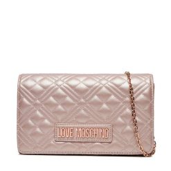 Torebka LOVE MOSCHINO. Czerwone listonoszki Love Moschino, bez wzorów, bez dodatków. Za 389.99 zł.