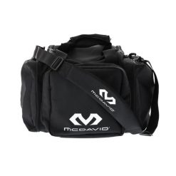 Torba sportowa McDavid. Czarne torby sportowe MCDAVID, bez wzorów, z materiału, na ramię. Za 637.50 zł.