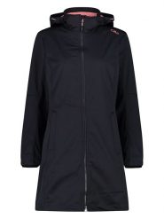 CMP Parka softshellowa w kolorze czarnym rozmiar: 38. Czarne płaszcze CMP, m, bez wzorów, sportowe, bez kaptura. Za 212.62 zł.