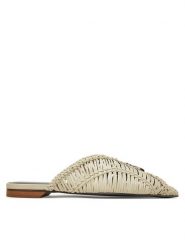 Patrizia Pepe Klapki 2Z0018/L109 Beżowy. Brązowe klapki Patrizia Pepe, bez wzorów, ze skóry, bez obcasa, bez zapięcia. Za 919.99 zł.