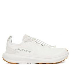 Buty do biegania Altra. Białe buty do biegania Altra, bez wzorów, bez zapięcia, do biegania. Za 799.99 zł.