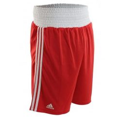 Szorty adidas Aiba. Czerwone szorty adidas, bez wzorów, sportowe. Za 149.50 zł.