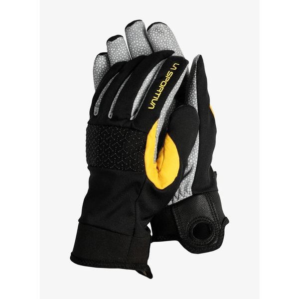 Rękawiczki La Sportiva Supercouloir Tech Gloves. Czarne rękawiczki La Sportiva, bez wzorów, sportowe. Za 468.05 zł.