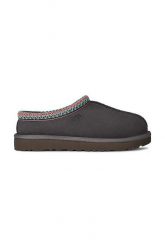 UGG W TASMAN II Kapcie damskie. Szare kapcie UGG, bez wzorów, z lyocellu. Za 579.99 zł.