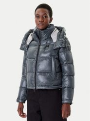 Blauer Kurtka zimowa 25WBLDC02170 Szary Regular Fit. Szare kurtki Blauer, na zimę, xl, bez wzorów, z syntetyku, bez kaptura. Za 1,369.00 zł.
