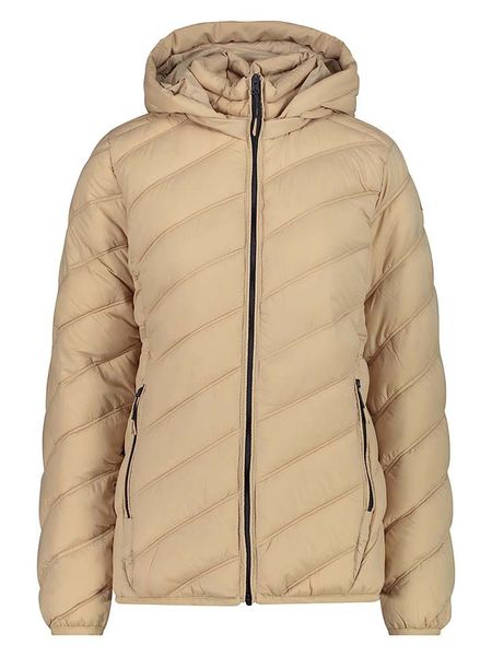 CMP Kurtka pikowana w kolorze beżowym rozmiar: 38. Brązowe kurtki CMP, s, bez wzorów, klasyczne, bez kaptura. Za 270.39 zł.