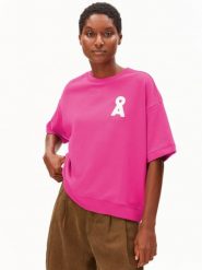ARMEDANGELS Bluza - Bamikaa Kobiety Bawełna (100%) wyrazisty róż, S. Czerwone bluzy ARMEDANGELS, s, bez wzorów, z bawełny, bez ramiączek, bez kaptura. Za 299.95 zł.