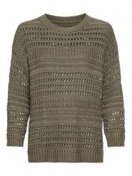 Camel Active Sweter w kolorze khaki rozmiar: S. Brązowe swetry Camel Active, s, bez wzorów, z bawełny, bez ramiączek. Za 223.99 zł.