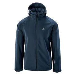 Kurtka Softshellowa Unisex Dla Dorosłych Softshell Meino. Niebieskie kurtki przejściowe sportowe MARTES ESSENTIALS, m, bez wzorów, z elastanu, z kapturem, trekkingowe. Za 129.99 zł.