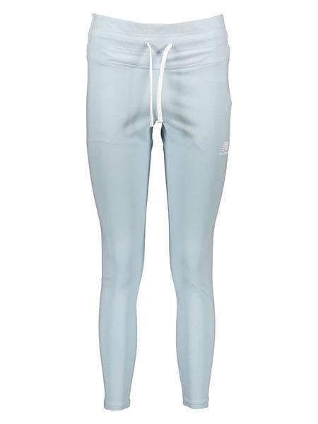 New Balance Legginsy "Athletics Mystic Minerals" w kolorze błękitnym rozmiar: XS. Niebieskie legginsy New Balance, bez wzorów. Za 74.28 zł.