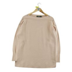 Second life - Damski różowy sweter - Stan dobry. Czerwone swetry Ralph Lauren, bez wzorów, bez ramiączek. Za 106.46 zł.