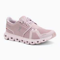 Buty damskie On Cloud 6. Fioletowe buty do biegania On, bez wzorów, z gumy, bez zapięcia, do biegania. Za 579.99 zł.